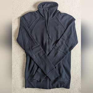 Lululemon Black Full-Zip Funnel Neck Jacket Size 6